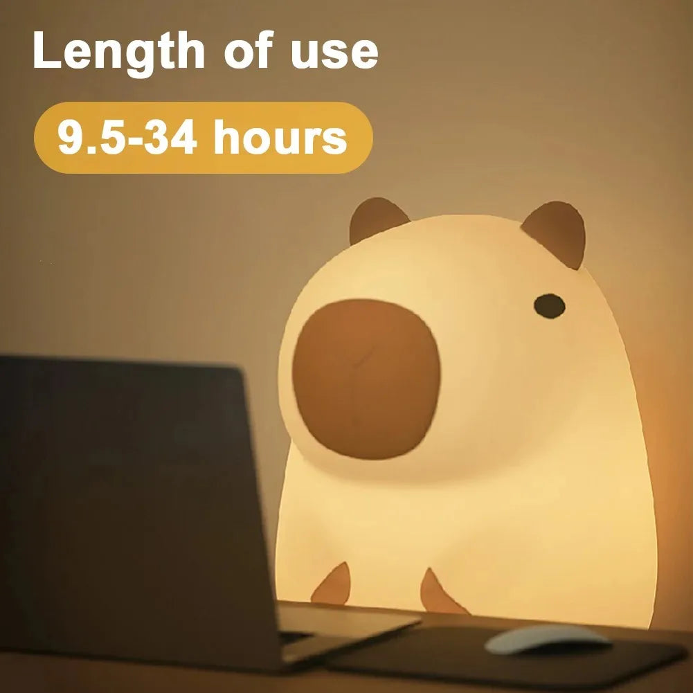 Dusk & Glow Capybara Night Light